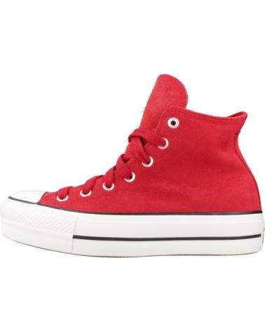 Sapatilhas de Mulher CONVERSE ZAPATILLAS CHUCK TAYLOR ALL STAR LIFT PARA MUJER EN COLOR RO ROJO