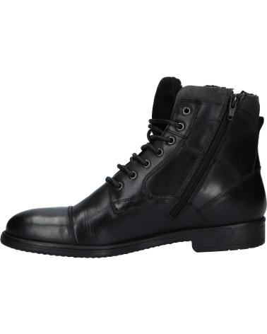 Botins de Homem GEOX U04Y7D 0003C U JAYLON C9999 BLACK