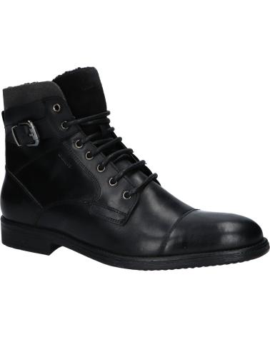 Botins de Homem GEOX U04Y7D 0003C U JAYLON C9999 BLACK