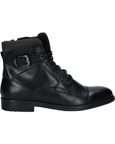 Botins de Homem GEOX U04Y7D 0003C U JAYLON C9999 BLACK