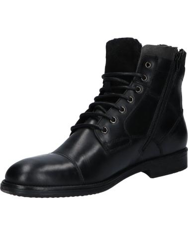 Botins de Homem GEOX U04Y7D 0003C U JAYLON C9999 BLACK
