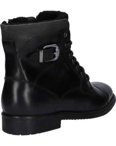 Botins de Homem GEOX U04Y7D 0003C U JAYLON C9999 BLACK