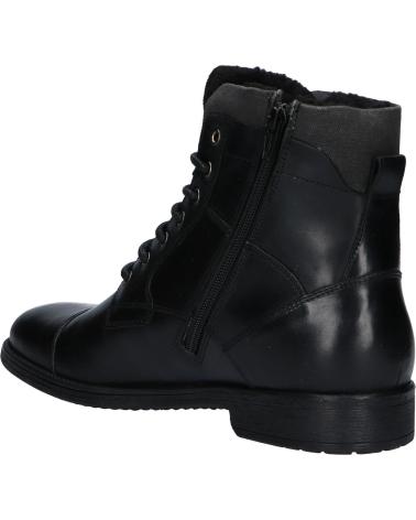 Botins de Homem GEOX U04Y7D 0003C U JAYLON C9999 BLACK