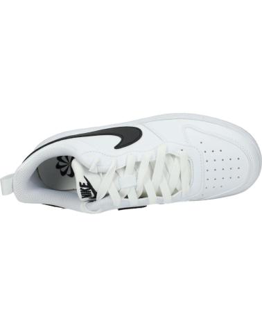 NIKE COURT BOROUGH LOW SNEAKER DV5456 WEISS UND SCHWARZ BLANCO-NEGRO