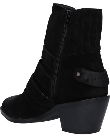 Bottines pour Femme PEPE JEANS PLS50392 WESTERN W BUCKLE 999 BLACK