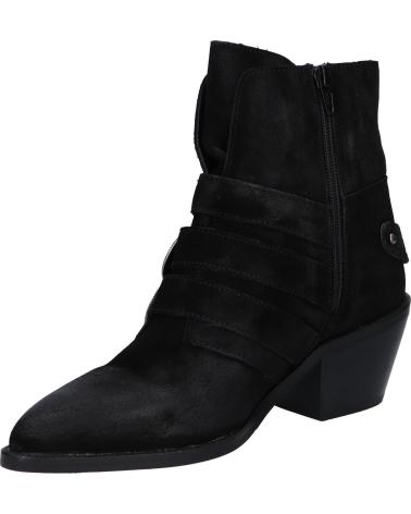 Bottines pour Femme PEPE JEANS PLS50392 WESTERN W BUCKLE 999 BLACK