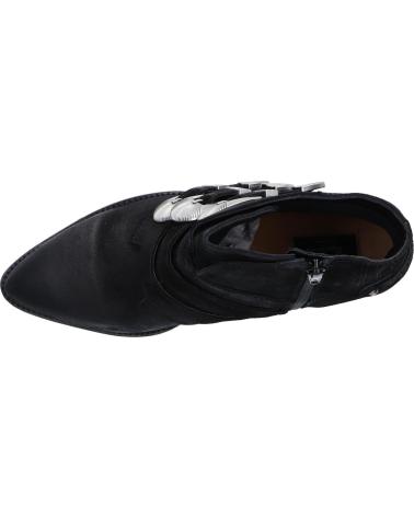 Bottines pour Femme PEPE JEANS PLS50392 WESTERN W BUCKLE 999 BLACK