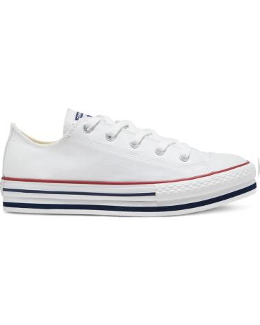 Sportivo per Bambina CONVERSE 668028C  DOBLE BLANCO