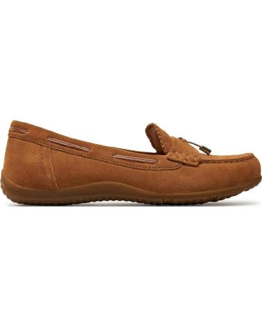 Mocasines de Mujer geox D VEGA MOC A - SCAM D35DNA00022 MARRN MARRóN
