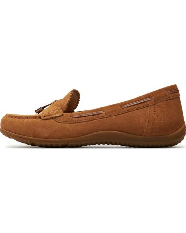 Mocasines de Mujer geox D VEGA MOC A - SCAM D35DNA00022 MARRN MARRóN