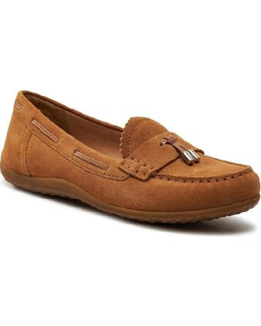 Mocasines de Mujer geox D VEGA MOC A - SCAM D35DNA00022 MARRN MARRóN
