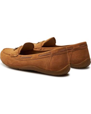 Mocasines de Mujer geox D VEGA MOC A - SCAM D35DNA00022 MARRN MARRóN