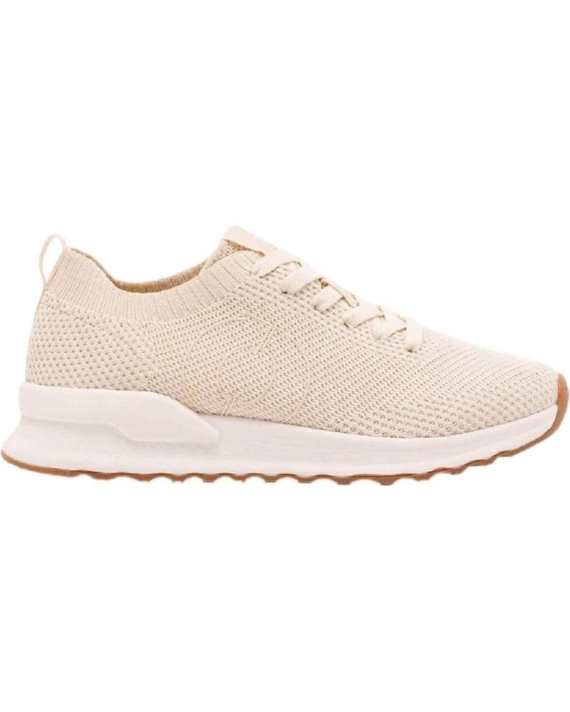 Deportivas de Mujer ecoalf CONDE KNITTED TRAINERS WHITE BLANCO