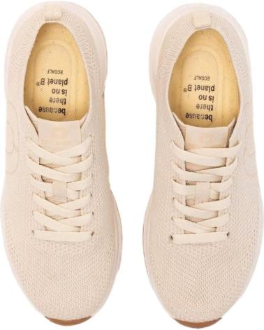 Deportivas de Mujer ecoalf CONDE KNITTED TRAINERS WHITE BLANCO
