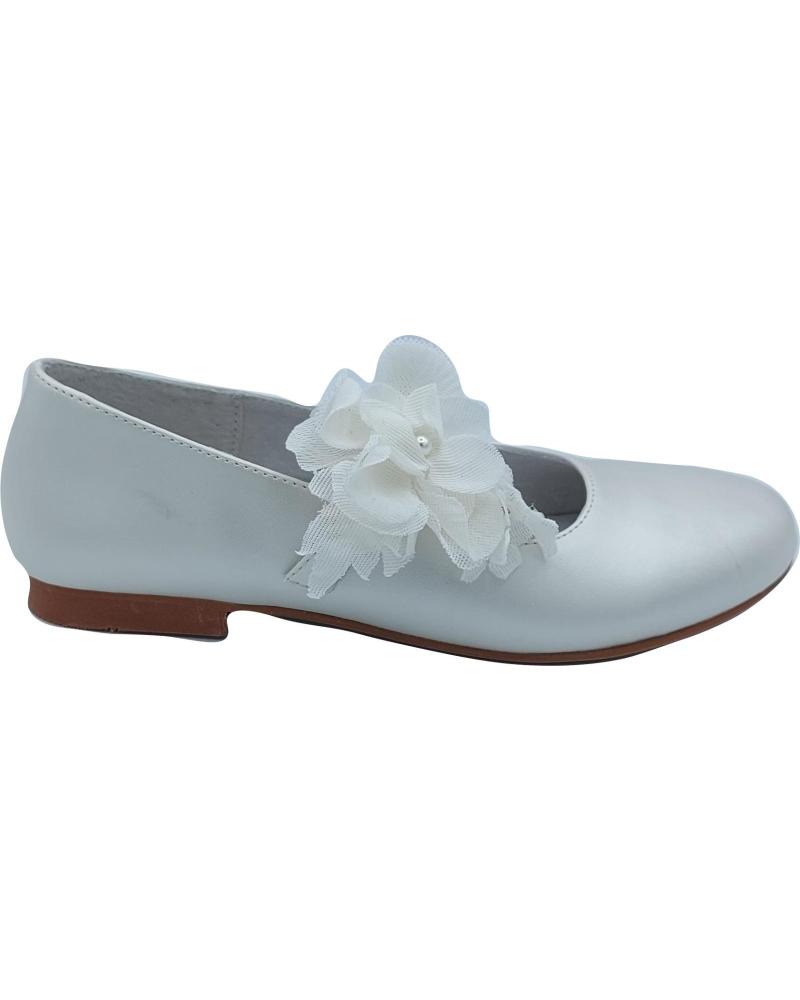 Schuhe für Mädchen BUBBLE BOBBLE COMUNION NINA BEIGE