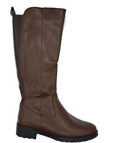 Botas de Mujer DAVINIA BOTA PLANA MUJER MARRóN