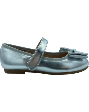 girl shoes CALZADOMANIA MANOLETINA NINA LAZO PLATA