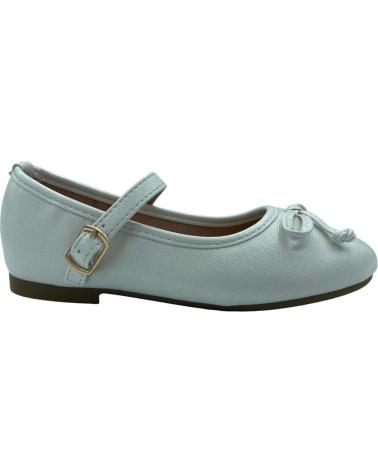 girl shoes CALZADOMANIA MERCEDITA BRILLO NINA BLANCO
