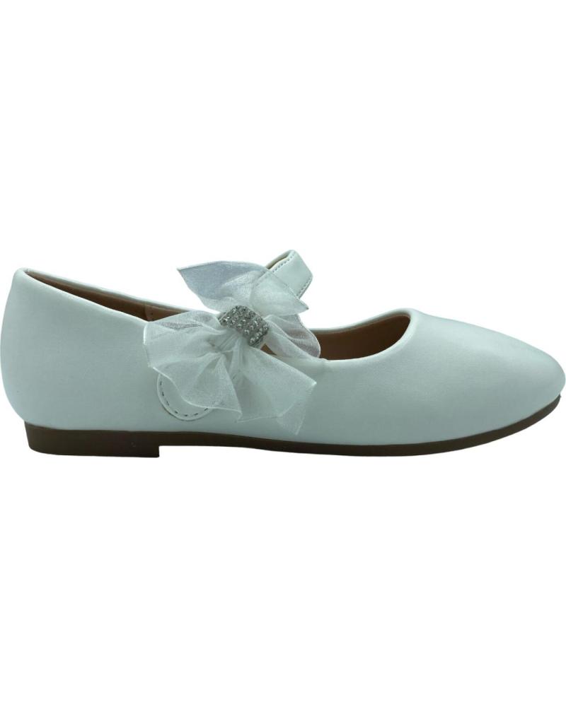 girl shoes CALZADOMANIA MERCEDITA LAZO NINA BLANCO