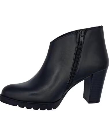 Botines de Mujer CALZADOMANIA BOTIN PIEL TACON NEGRO