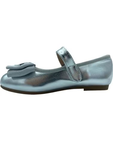 Scarpe per Bambina CALZADOMANIA MANOLETINA NINA LAZO PLATA