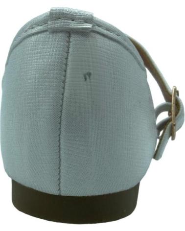 girl shoes CALZADOMANIA MERCEDITA BRILLO NINA BLANCO