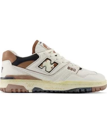Esportes  de Mulher e Homem e Menina e Menino NEW BALANCE ZAPATILLAS 550 PREMIUM VINT MULTICOLOR