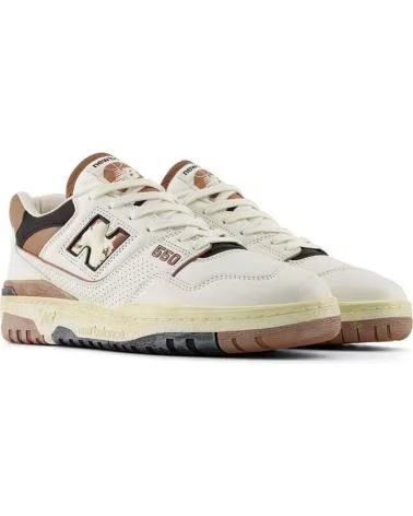 Sportif pour Femme et Homme et Fille et Garçon NEW BALANCE ZAPATILLAS 550 PREMIUM VINT MULTICOLOR
