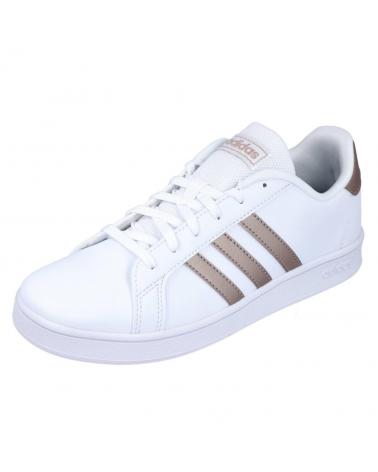 Deportivas-De-Mujer-ADIDAS-DEPORTIVO-CORDON--NEGRO-BLANCO