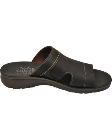 Zapatillas deporte für Herren luisetti 34100 SANDALIA DE PIEL DE HOMBRE CONFORT CAFE
