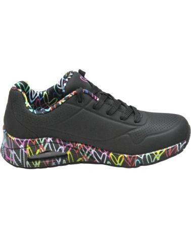 Deportivas de Mujer SKECHERS 155506 - UNO LOVING LOVE DEPORTIVO MUJER BLK