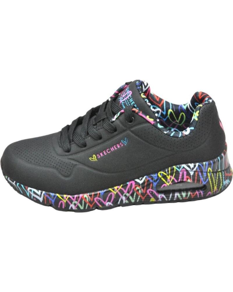 Deportivas de Mujer SKECHERS 155506 - UNO LOVING LOVE DEPORTIVO MUJER BLK