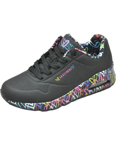 Deportivas de Mujer SKECHERS 155506 - UNO LOVING LOVE DEPORTIVO MUJER BLK