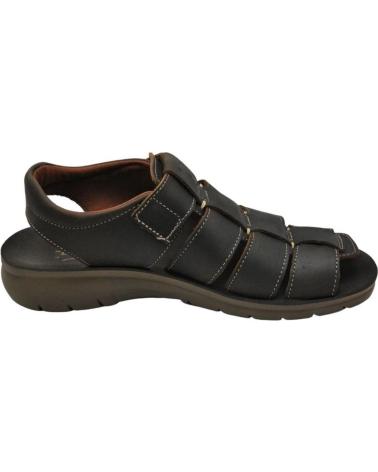 Zapatillas-Deporte-De-Hombre-LUISETTI-34105-SANDALIA-COMODA-DE-PIEL-HOMBRE-CAFE