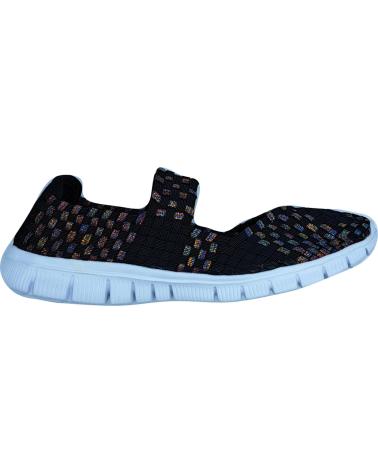 Sportivo per Donna CALZADOMANIA ZAPATILLA ELASTICA NEGRO