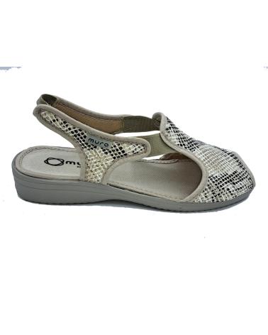 Sandalias de Mujer GARRIDO MURO SANDALIA TELA MURO BLANCO