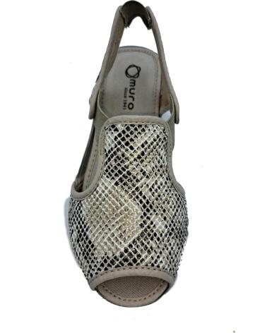 Sandalias de Mujer GARRIDO MURO SANDALIA TELA MURO BLANCO