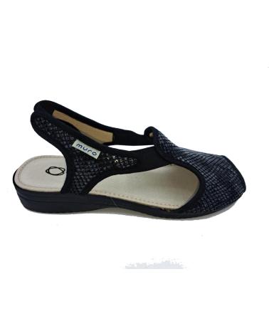 Sandalias de Mujer GARRIDO MURO SANDALIA TELA MURO NEGRO