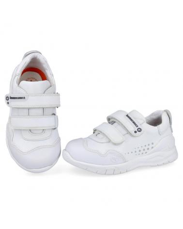 Deportivas de Niña y Niño BIOMECANICS 182195 DEPORTIVO DE PIEL BLANCO BLANCO