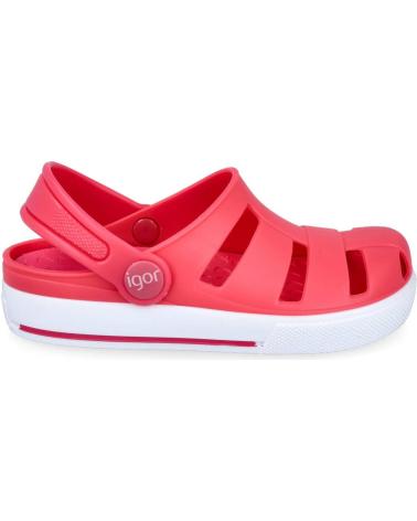 girl Clogs IGOR ZUECOS OLA PARA NINAS EN COLOR ROSA ROSA