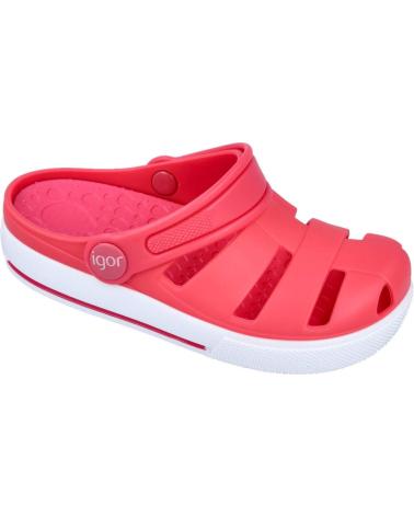 Sabots pour Fille IGOR ZUECOS OLA PARA NINAS EN COLOR ROSA ROSA