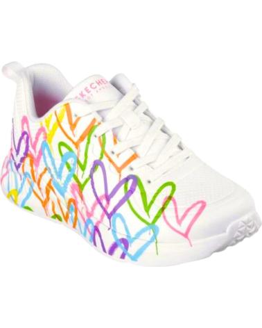 Sapatilhas de Mulher SKECHERS SNEAKERS 177977 MUJER BLANCO