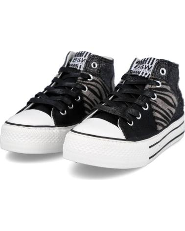 Deportivas de Niño CONGUITOS 52710 PATCHWORK NEGRO