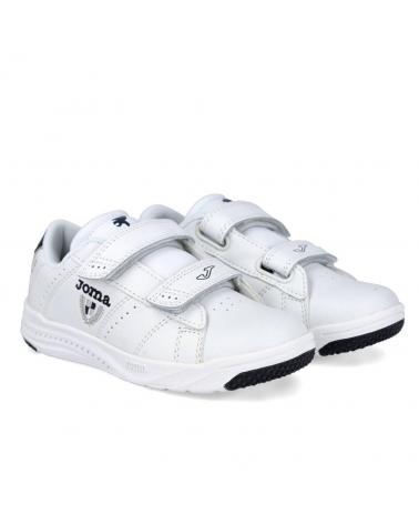 Esportes  de Menina e Menino JOMA PLAY JR 2122V ZAPATILLAS DEPORTIVAS NIÑO BLANCO - AZUL