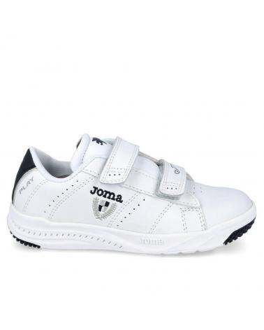 Sportivo per Bambina e Bambino JOMA PLAY JR 2122V ZAPATILLAS DEPORTIVAS NIÑO BLANCO - AZUL