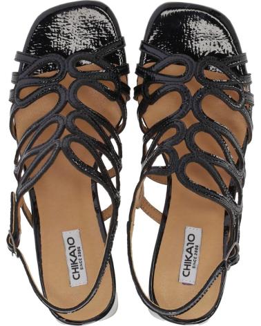 Sandálias de Mulher chika10 MELANIA 03 NEGRO-BLACK