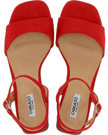 Sandali per Donna chika10 MELANIA 04 ROJO-RED