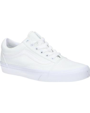 Deportivas de Mujer y Hombre y Niña y Niño VANS OFF THE WALL VN000D3HW001 OLD SKOOL TRUE WHITE