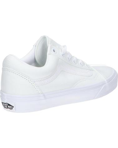 Deportivas de Mujer y Hombre y Niña y Niño VANS OFF THE WALL VN000D3HW001 OLD SKOOL TRUE WHITE