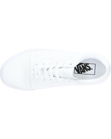 Deportivas de Mujer y Hombre y Niña y Niño VANS OFF THE WALL VN000D3HW001 OLD SKOOL TRUE WHITE